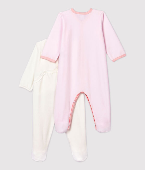 2er-Set Baby-Strampler aus Velours variante 1